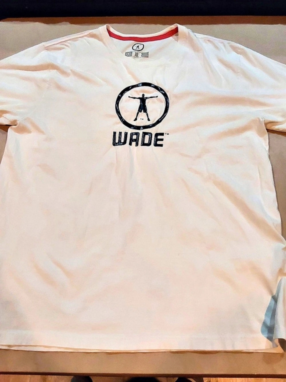 Wade Graphic Basketball Tee White XL